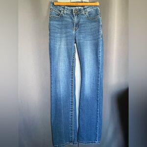 Women’s Wrangler Willow Ultimate Riding Jeans Faded Blue Jeans 27”x 30”